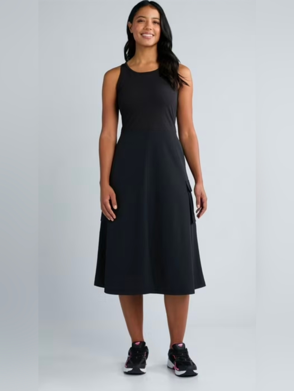 Avia Cargo Midi Dres, Medium